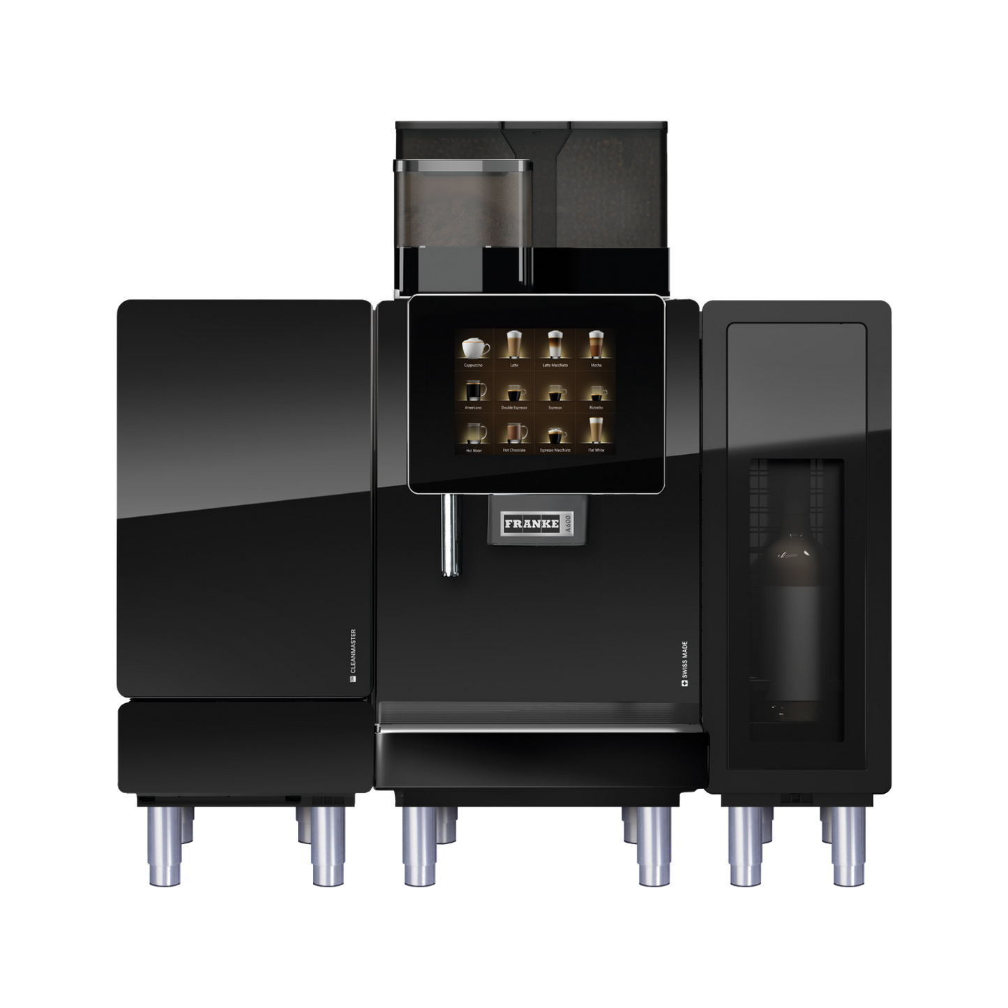 Franke A600 With Refrigerator and 3 Pump Flavor Station